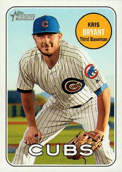 2018 Topps Heritage #80 Kris Bryant Front