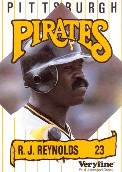 1989 Veryfine Pittsburgh Pirates #NNO R.J. Reynolds Front