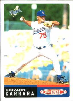 2002 Topps Total #171 Giovanni Carrara Front