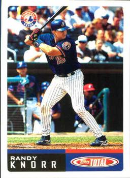 2002 Topps Total #231 Randy Knorr Front