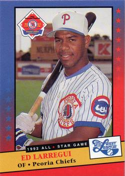 1992 Midwest League All-Stars #NNO Ed Larregui Front