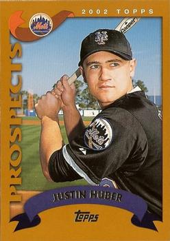 2002 Topps Traded & Rookies #T151 Justin Huber Front