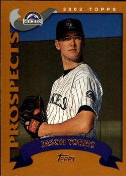 2002 Topps Traded & Rookies #T178 Jason Young Front