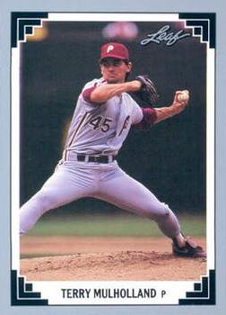 1991 Leaf #46 Terry Mulholland Front