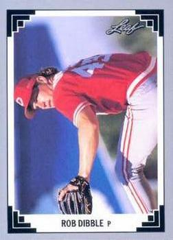 1991 Leaf #282 Rob Dibble Front