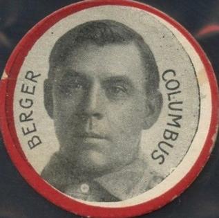 1912 Colgan's Chips Red Borders (E270-1) #NNO Heinie Berger Front