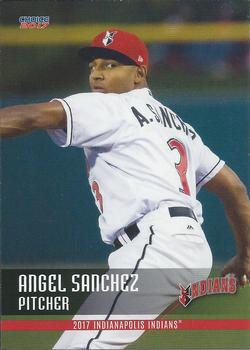 2017 Choice Indianapolis Indians #21 Angel Sanchez Front