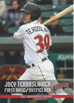 2017 Choice Indianapolis Indians #25 Joey Terdoslavich Front