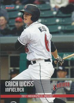 2017 Choice Indianapolis Indians #26 Erich Weiss Front