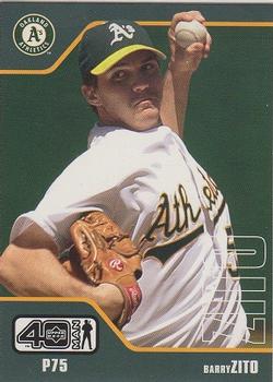 2002 Upper Deck 40-Man #41 Barry Zito Front