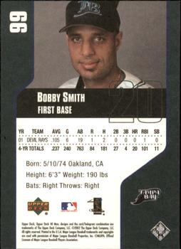 2002 Upper Deck 40-Man #99 Bobby Smith Back