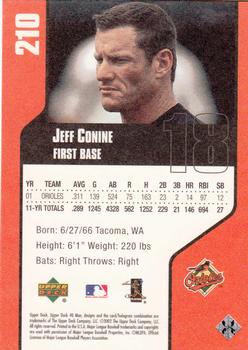 2002 Upper Deck 40-Man #210 Jeff Conine Back