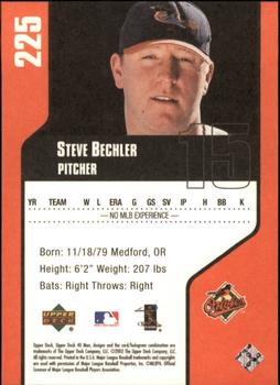 2002 Upper Deck 40-Man #225 Steve Bechler Back