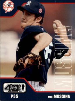 2002 Upper Deck 40-Man #428 Mike Mussina Front