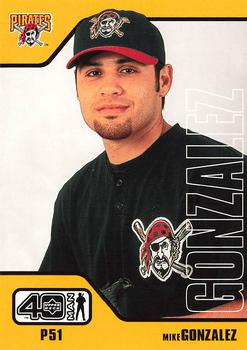 2002 Upper Deck 40-Man #934 Mike Gonzalez Front