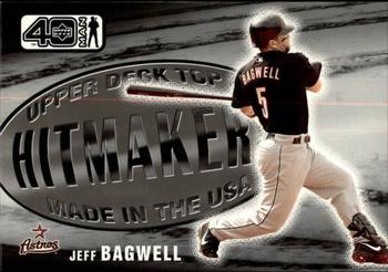 2002 Upper Deck 40-Man #1055 Jeff Bagwell Front