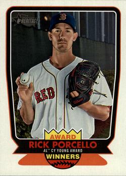2017 Topps Heritage - Award Winners #AW-1 Rick Porcello Front