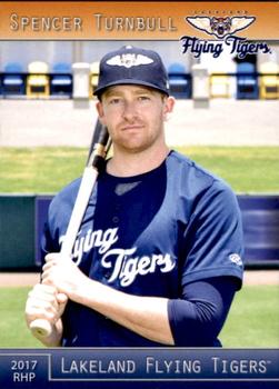 2017 Grandstand Lakeland Flying Tigers #NNO Spencer Turnbull Front
