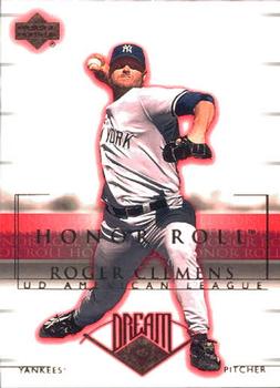 2002 Upper Deck Honor Roll #10 Roger Clemens Front