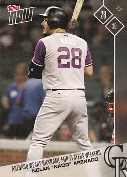 2017 Topps Now Players Weekend #PW-41 Nolan Arenado Front