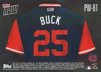 2017 Topps Now Players Weekend #PW-81 Byron Buxton Back