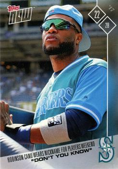 2017 Topps Now Players Weekend #PW-126 Robinson Cano Front
