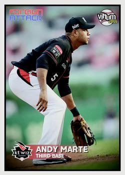 2016 Vittum KBO Foreign Attack #16 Andy Marte Front