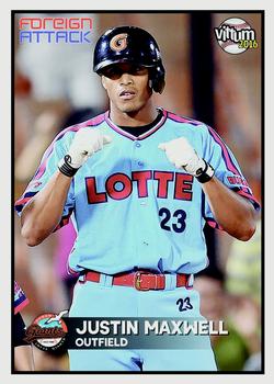 2016 Vittum KBO Foreign Attack #24 Justin Maxwell Front