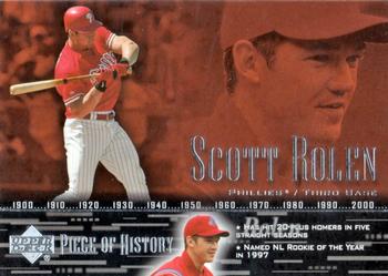 2002 Upper Deck Piece of History #83 Scott Rolen Front