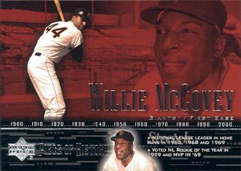 2002 Upper Deck Piece of History #73 Willie McCovey Front