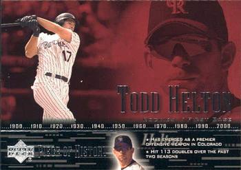 2002 Upper Deck Piece of History #89 Todd Helton Front