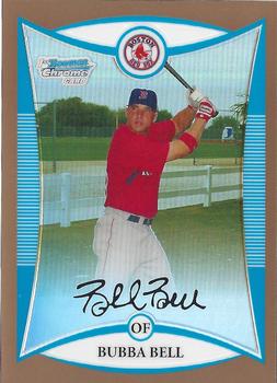 2008 Bowman Chrome - Prospects Gold Refractors #BCP217 Bubba Bell Front