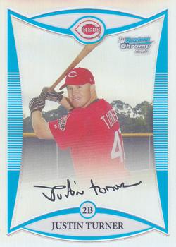 2008 Bowman Chrome - Prospects Refractor #BCP171 Justin Turner Front