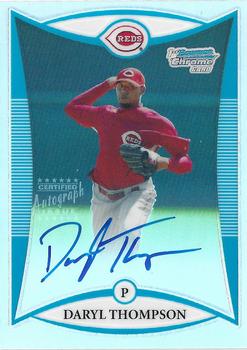 2008 Bowman Chrome - Prospects Refractor #BCP248 Daryl Thompson Front