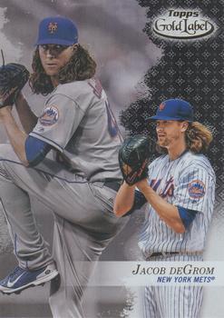 2017 Topps Gold Label - Class 1 Black #43 Jacob deGrom Front