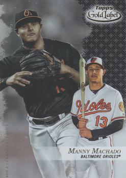 2017 Topps Gold Label - Class 1 Black #47 Manny Machado Front