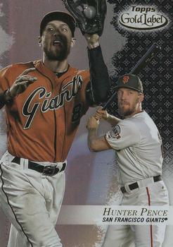 2017 Topps Gold Label - Class 1 Black #51 Hunter Pence Front