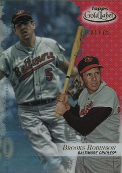 2017 Topps Gold Label - Class 1 Red #60 Brooks Robinson Front
