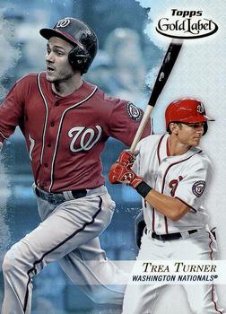 2017 Topps Gold Label - Class 3 #14 Trea Turner Front