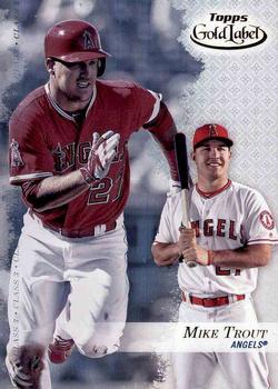 2017 Topps Gold Label - Class 3 #25 Mike Trout Front