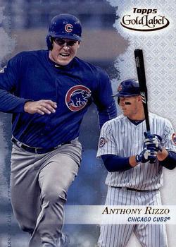 2017 Topps Gold Label - Class 3 #40 Anthony Rizzo Front