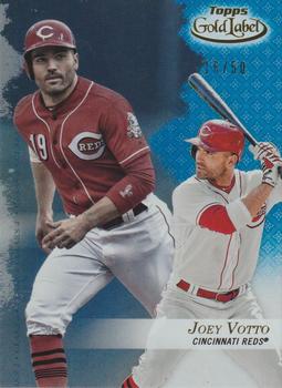 2017 Topps Gold Label - Class 3 Blue #66 Joey Votto Front