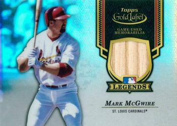 2017 Topps Gold Label - MLB Legends Relics #GLR-MM Mark McGwire Front