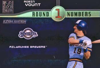 2004 Donruss Elite Extra Edition - Round Numbers #RN-19 Robin Yount Front