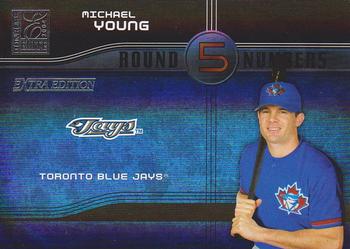 2004 Donruss Elite Extra Edition - Round Numbers #RN-38 Michael Young Front