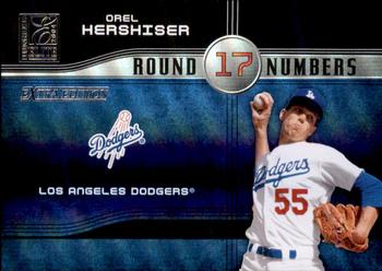2004 Donruss Elite Extra Edition - Round Numbers #RN-48 Orel Hershiser Front