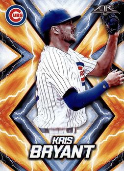 2017 Topps Fire #1 Kris Bryant Front