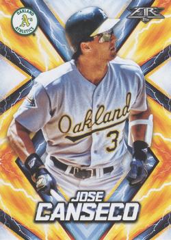 2017 Topps Fire #95 Jose Canseco Front