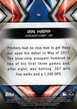 2017 Topps Fire #96 Ian Happ Back