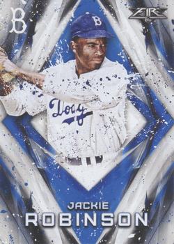 2017 Topps Fire #101 Jackie Robinson Front